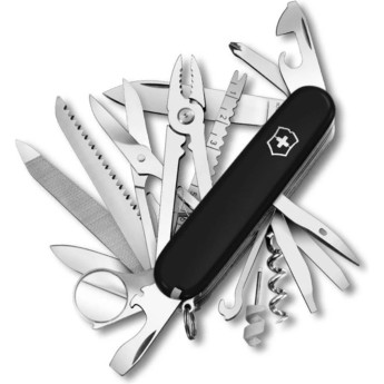 Перочинный нож VICTORINOX Swiss Champ 1.6795.3, чёрный